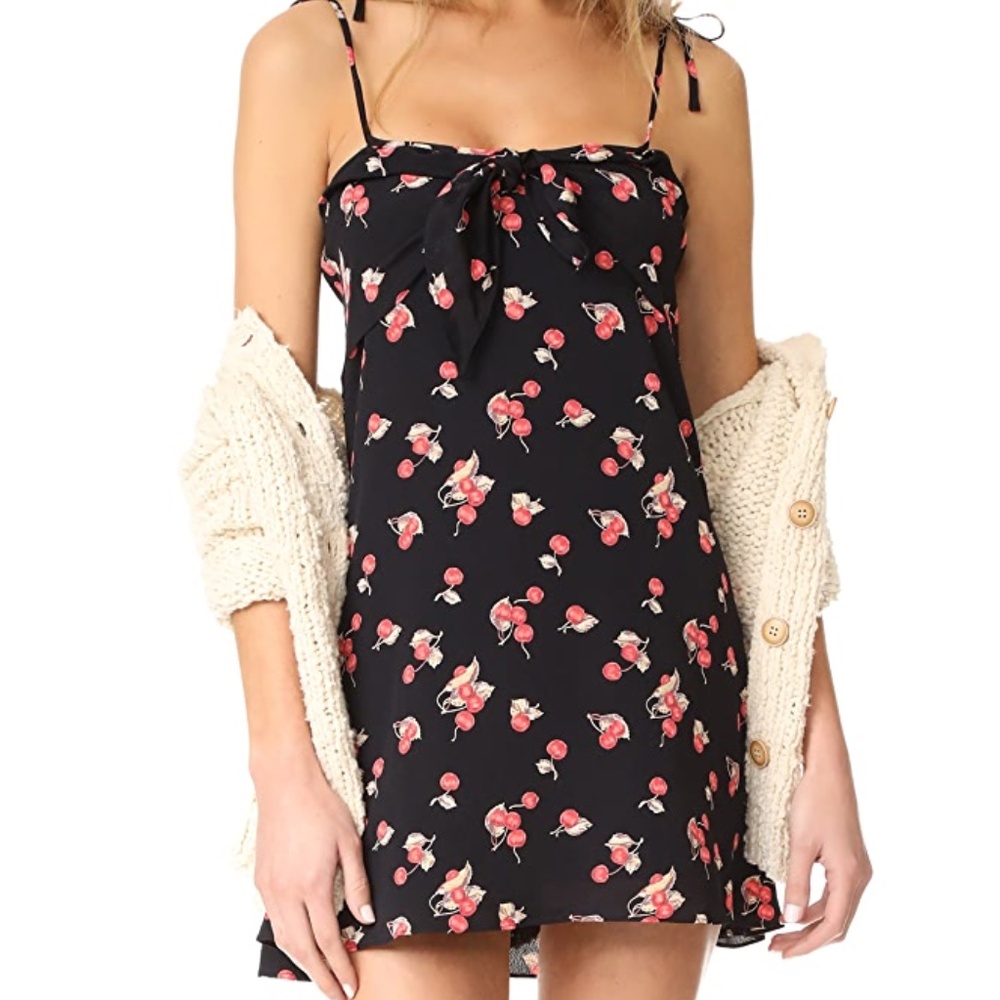 For Love and Lemons Cherry Tank Dress